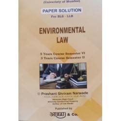 Aarti Environmental Laws Paper Solution FYBSL and FYLLB  Sem 2 by Adv.Prashant Nalawade | Mumbai University 