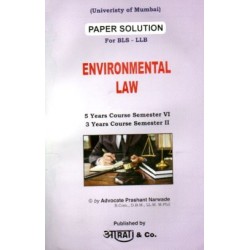 Environmental Laws Paper Solution FYBSL and FYLLB  Sem 2 Aarti and Co.
