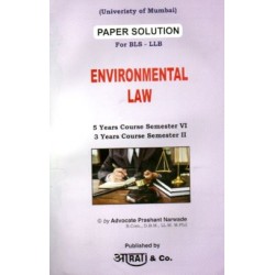 Environmental Laws Paper Solution FYBSL and FYLLB  Sem 2