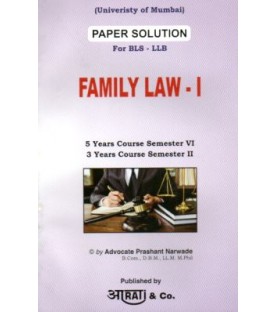 Family Law-I Paper Solution FYBSL and FYLLB  Sem 2 Aarti and Co.