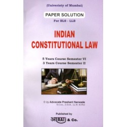 Indian Constitutional Law Paper Solution FYBSL and FYLLB 