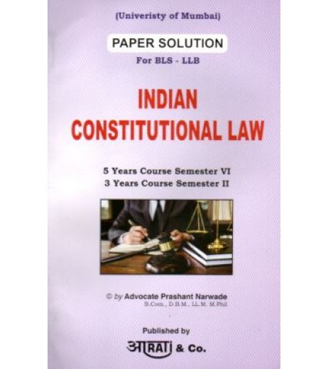 Indian Constitutional Law Paper Solution FYBSL and FYLLB  Sem 2 Aarti and Co. LLB Sem 2 - SchoolChamp.net