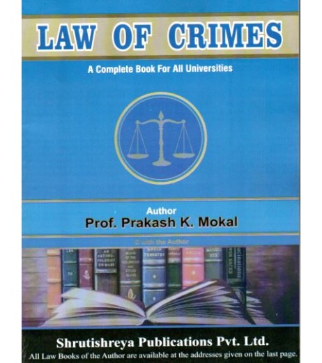 Law of Crimes FYBSL and FYLLB  Sem 2 By Prakash Mokal LLB Sem 2 - SchoolChamp.net