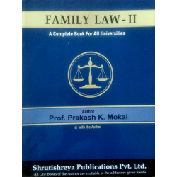 Family Law-II SYBSL and SYLLB  Sem 3 Prakash Mokal Law Books