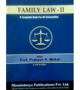 Family Law-II SYBSL and SYLLB  Sem 3 Prakash Mokal Law Books