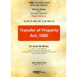 Aarti Transfer of Property and Easement Act SYBSL and SYLLB