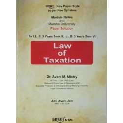 Aarti Taxation Law SYBSL and SYLLB  Sem 6