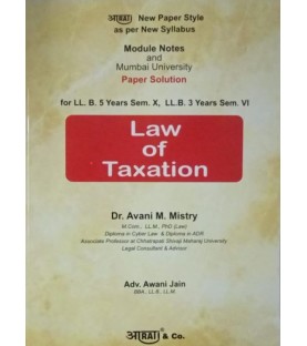 Aarti Taxation Law SYBSL and SYLLB  Sem 6 