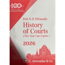 Jhabvala History Of Courts  LLB by HD Pithawalla