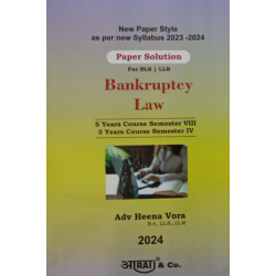 Aarti Bankruptcy Law Paper Solution Sem 4 for BLS and LLB |