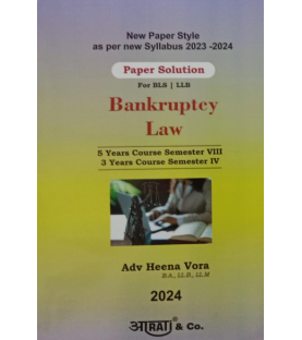 Aarti Bankruptcy Law Paper Solution Sem 4 for BLS and LLB | Mumbai University 