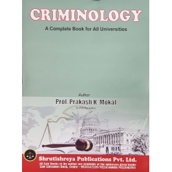 Criminology SYBSL and SYLLB  Sem 4 Prakash Mokal Law Books