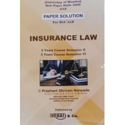 Aarti Insurance Law Paper Solution Sem 6 for BLS and LLB |