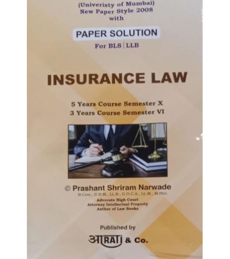 Aarti Insurance Law Paper Solution Sem 6 for BLS and LLB | Mumbai University