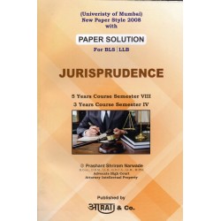 Aarti Jurisprudence Paper Solution Sem 4 for BLS and LLB |