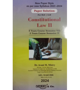 Aarti Constitutional Law -II Paper Solution Sem 4 for BLS and LLB | Mumbai University 