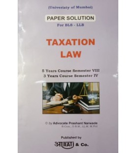 Taxation Law SYBSL and SYLLB  Sem 4 Aarti and Co.