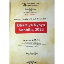 Aarti Bhartiya Nyaya Sanhita Paper Solution Sem 2 for BLS