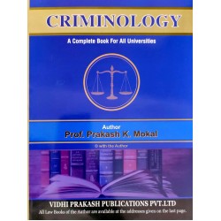 Criminology SYBSL and SYLLB  Sem 4 Prakash Mokal Law Books