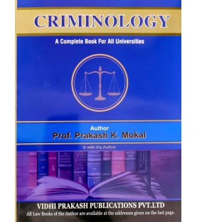 Criminology SYBSL and SYLLB  Sem 4 Prakash Mokal Law Books