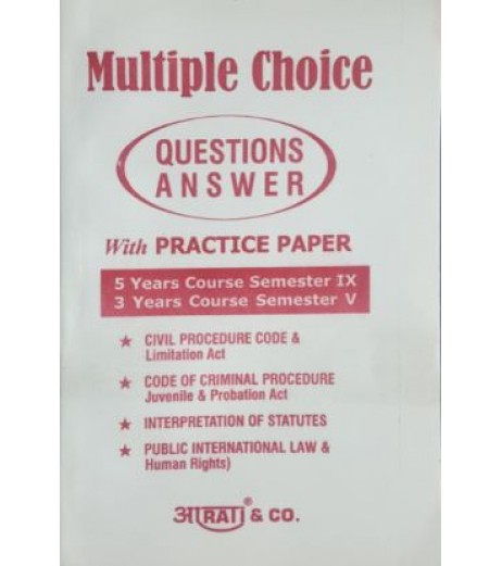Aarti Multi Choice Questions for BLS & LLB Semester 5 LLB Sem 5 - SchoolChamp.net