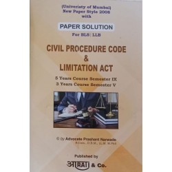 Civil Procedure Code and Limited Act LLB Paper Solution |
