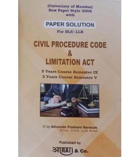 Civil Procedure Code and Limited Act LLB Paper Solution | Mumbai University | Latest Edition