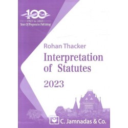 Jhabvala Interpretation of statutes Jamanadas | Latest