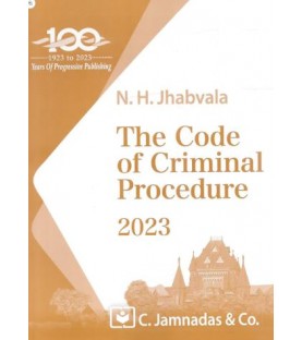 Jhabvala The Code of Criminal Procedure (LLB) By N. H. Jhabvala | Latest Edition