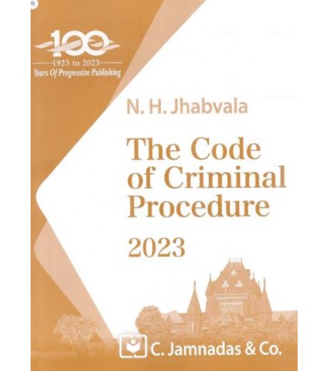 The Code of Criminal Procedure (LLB) By N. H. Jhabvala | Latest Edition LLB Sem 5 - SchoolChamp.net