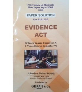 Aarti Evidence Act Paper Solution Sem 6 for BLS and LLB | Mumbai University 