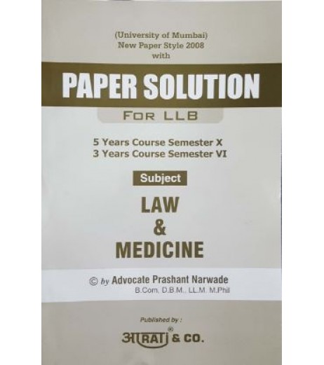 Law & Medicine LLB Aarti & Co. LLB Sem 6 - SchoolChamp.net