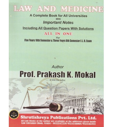 Law & Medicine LLB Mokal LLB Sem 6 - SchoolChamp.net