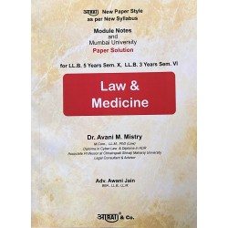 Aarti Law & Medicine Paper Solution Sem 6 for BLS and LLB |