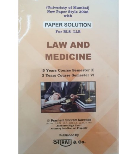 Aarti Law & Medicine Paper Solution Sem 6 for BLS and LLB | Mumbai University