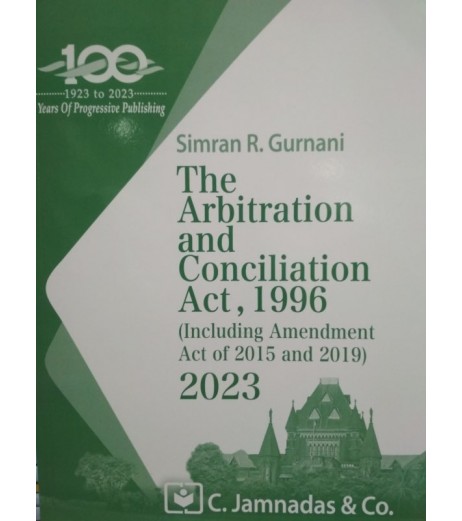 Jhabvala The Arbitration And Conciliation Act, 1996