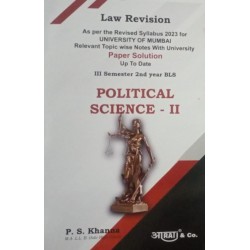 Aarti Publication Political Science-II University Paper