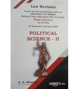 Aarti Publication Political Science-II University Paper Solution sem 3  BLS 