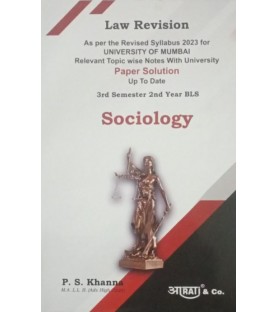 Aarti Publication Sociology University Paper Solution sem 3  BLS 