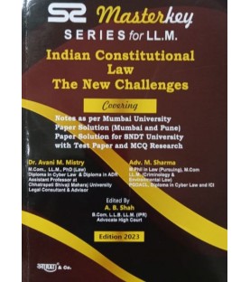 Indian Constitutional law The new challenges  Aarti Master Key series for LLM | latest Edition
