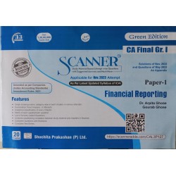 Scanner CA Final Group-1 New Syllabus Paper-1 Financial Reporting | Latest Edition