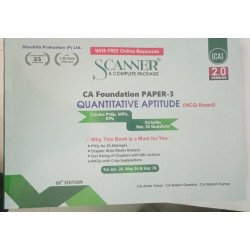 Scanner CA Foundation  Paper - 3 Quantitative Aptitude