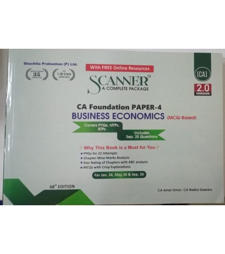 Scanner CA Foundation Paper 4 Business Economics Scanner CA Foundation Paper 4 Business Economics