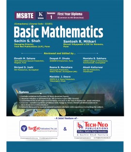 Basic Mathematics K Scheme MSBTE First Year Sem 1 Tech-Neo