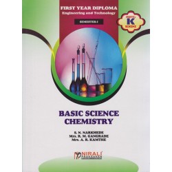 Basic Science Chemistry  K Scheme MSBTE First Year Sem 1 Nirali Publication