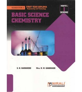 Basic Science Chemistry I Scheme MSBTE First Year Sem 1 Nirali Publication