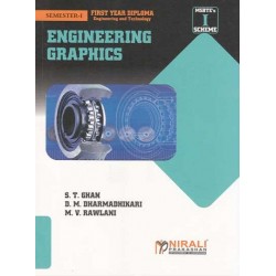 Engineering Graphics  I Scheme MSBTE First Year Sem 1 Nirali Publication