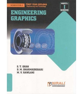 Engineering Graphics  I Scheme MSBTE First Year Sem 1 Nirali Publication