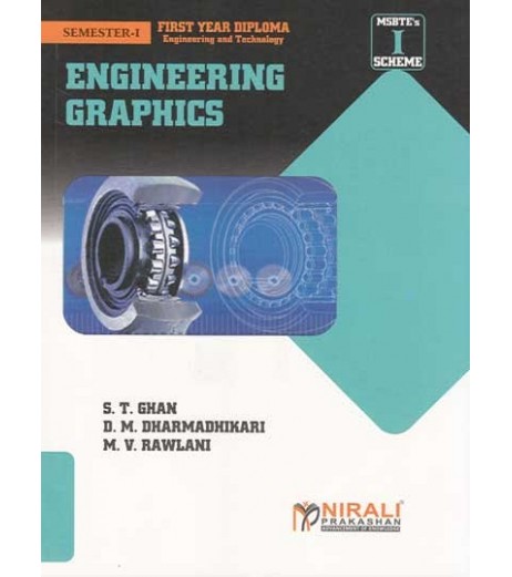 Engineering Graphics  I Scheme MSBTE First Year Sem 1 Nirali Publication First year Sem 1 MSBTE - SchoolChamp.net