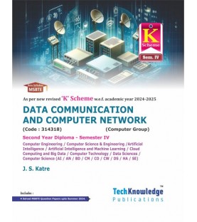 Data Communication and Computer Network MSBTE K Scheme Sem 4 Computer  Engineering | Techknowedge Publication 